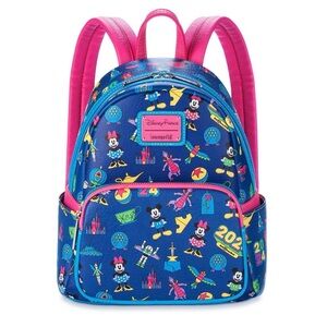 Disney Vibrant Blue and Pink Kids‎ Backpack